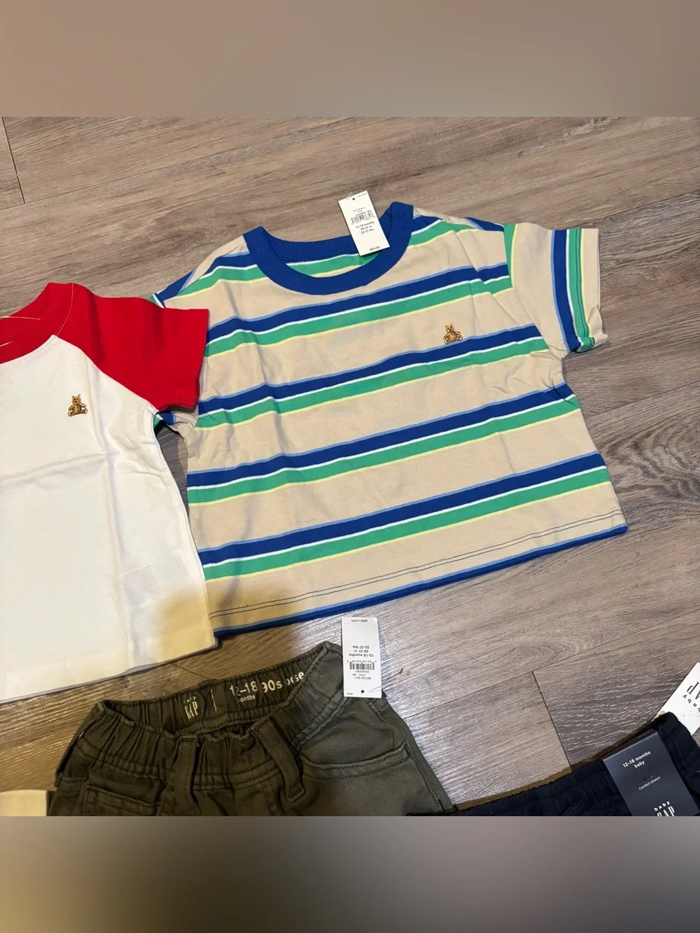 NEW NWT 7 piece Baby Gap 12-18 months summer clothing bundle boys